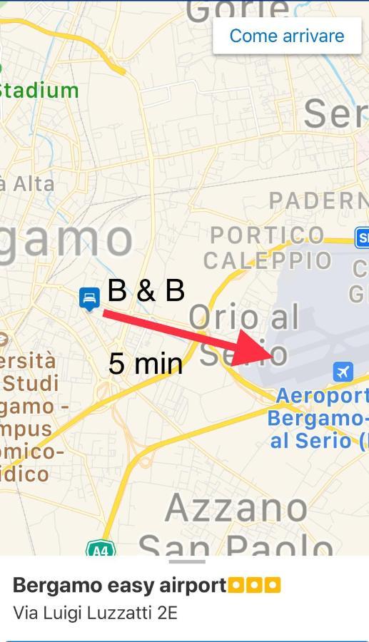 Bergamo Easy Airport Sleep&Fly Parking Bérgamo Exterior foto